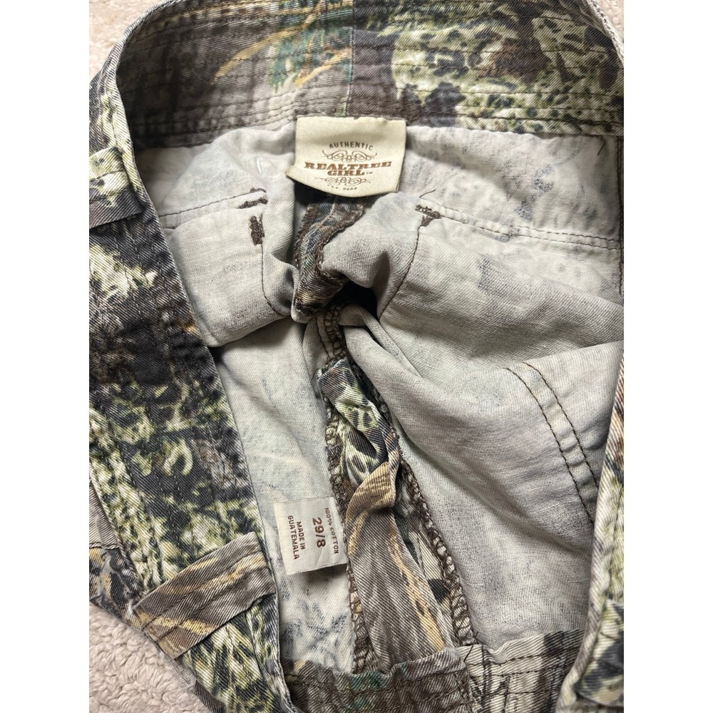 Realtree Girl Camo Mini Skirt, Ladies Max-1 Camouflage Clothes size 29/8 - Picture 3 of 3